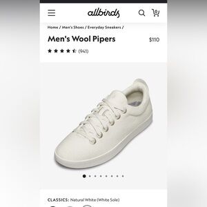 Men’s Allbirds Wool Pipers
